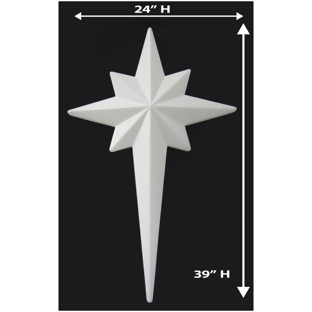Union Products 75900 39" LED North Star Hanging Blow Mold Christmas Decoration