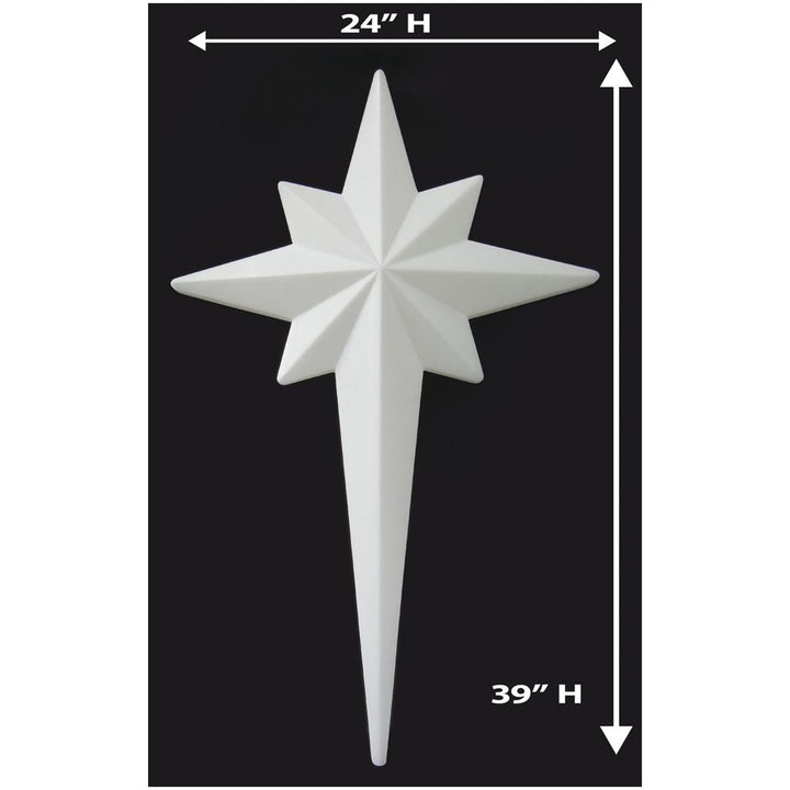Union Products 75900 39" LED North Star Hanging Blow Mold Christmas Decoration