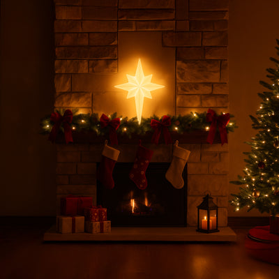 Union Products 39" LED North Star Hanging Blow Mold Decoration (Open Box) - VMInnovations