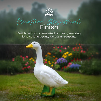 Union Products Wild Goose Outdoor Lawn & Garden Statue, 23" Tall Figurine (Used) - VMInnovations