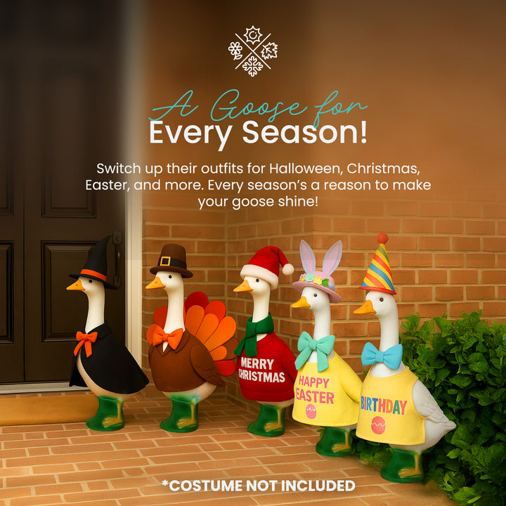 Union Products Wild Goose Lawn and Garden Statue, 23" Tall Figurine (Open Box) - VMInnovations