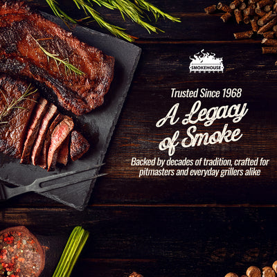 Smokehouse Hickory Wood Pellets, All Natural for Premium Smoke Flavor, 5 Pounds