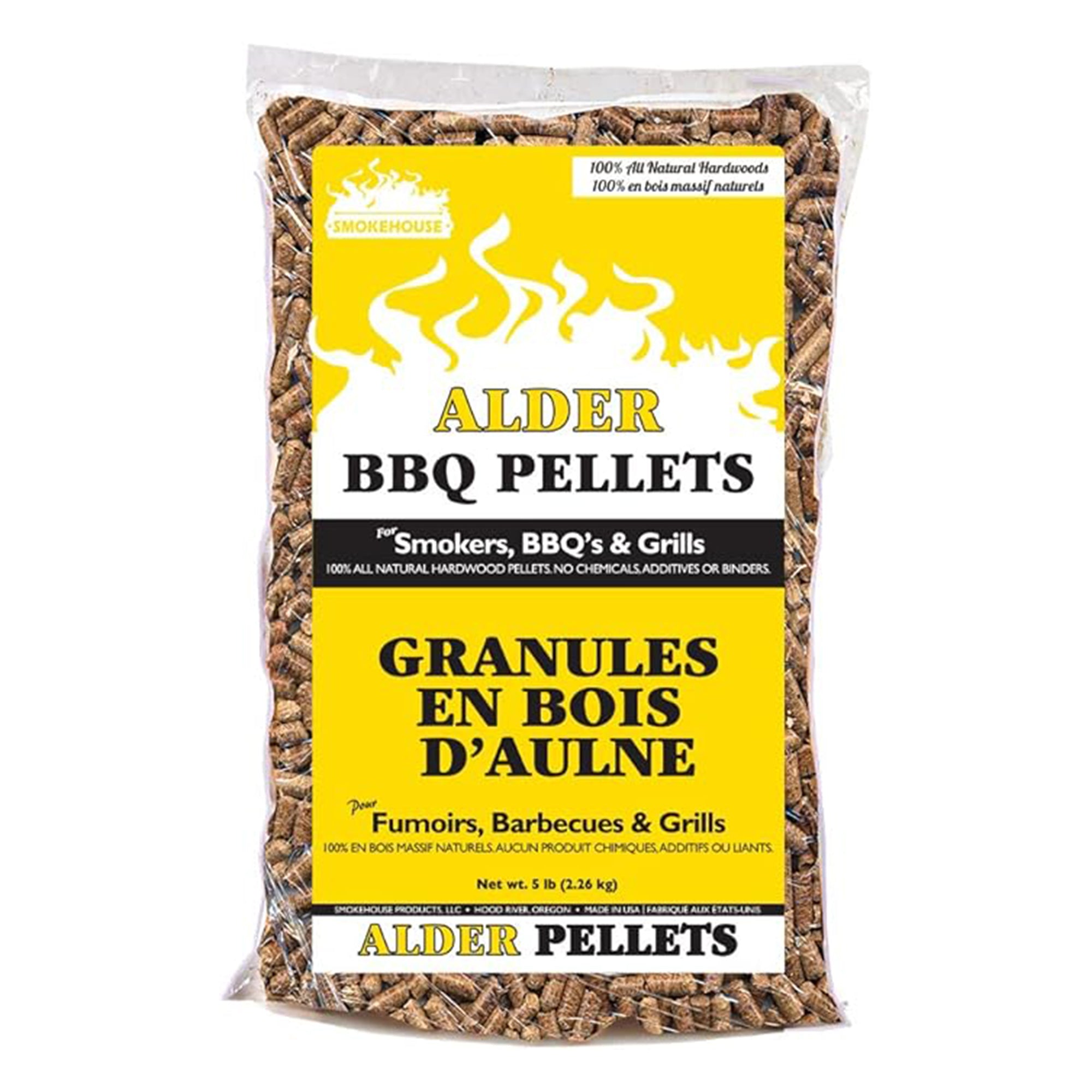 Smokehouse Mesquite Wood Pellets, All Natural for Premium Smoke Flavor, 5 Pounds - VMInnovations