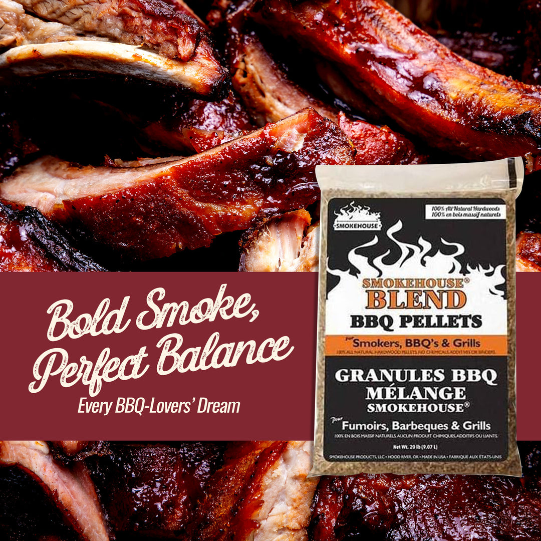 Smokehouse Smokehouse Smoker Blend Pellets for Premium Smoke Flavor, 5 Pounds - VMInnovations