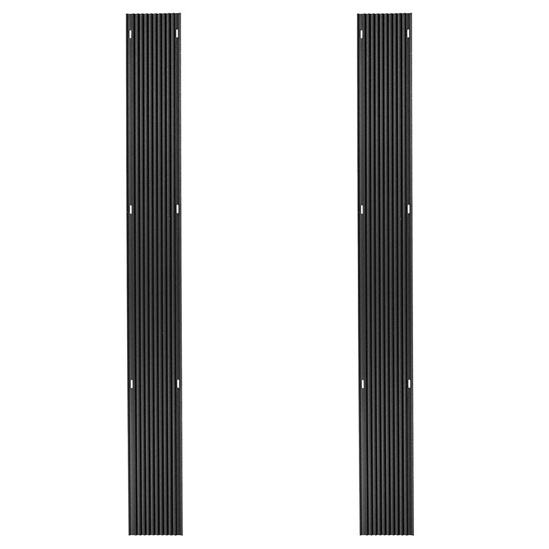 Black Ice 2pk 5ft Snowmobile Trailer Ski Guides Friction-Free Loading (Open Box)