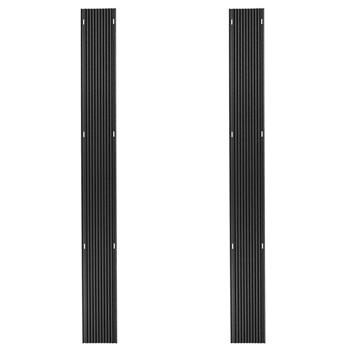 Black Ice 2pk 5ft Snowmobile Trailer Ski Guides Friction-Free Loading (Open Box)