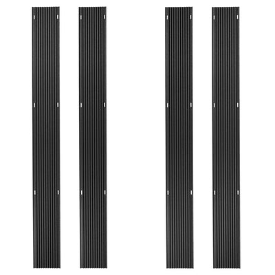 Black Ice 4 Pack 5 ft Snowmobile Trailer Ski Guides for Friction-Free (Open Box) - VMInnovations