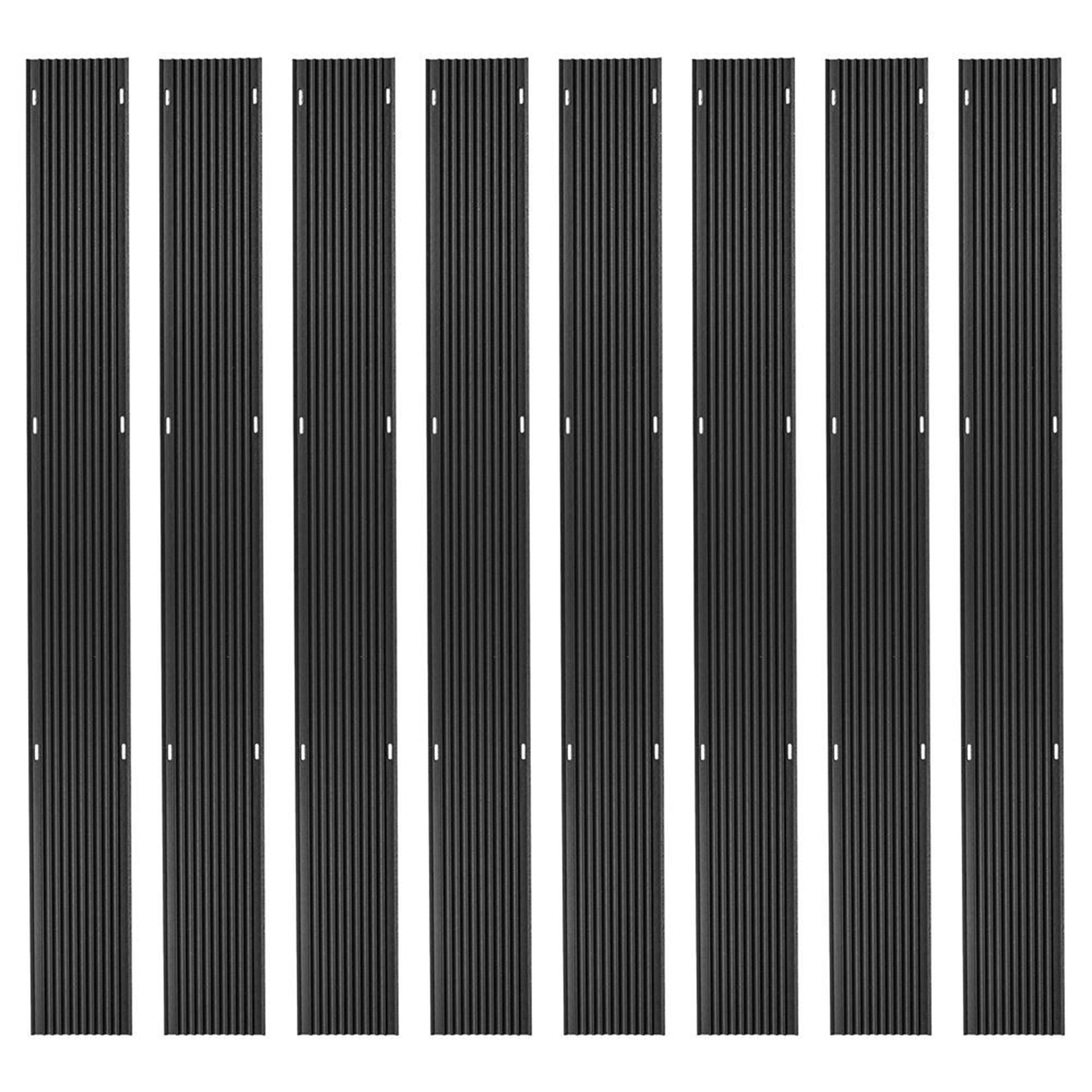 Black Ice 8pk 5ft Snowmobile Trailer Ski Guides for Friction-Free (Open Box)