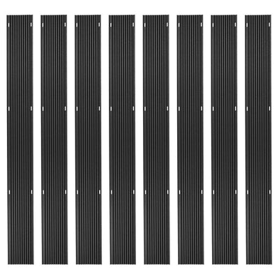 Black Ice 8pk 5ft Snowmobile Trailer Ski Guides for Friction-Free (Open Box)