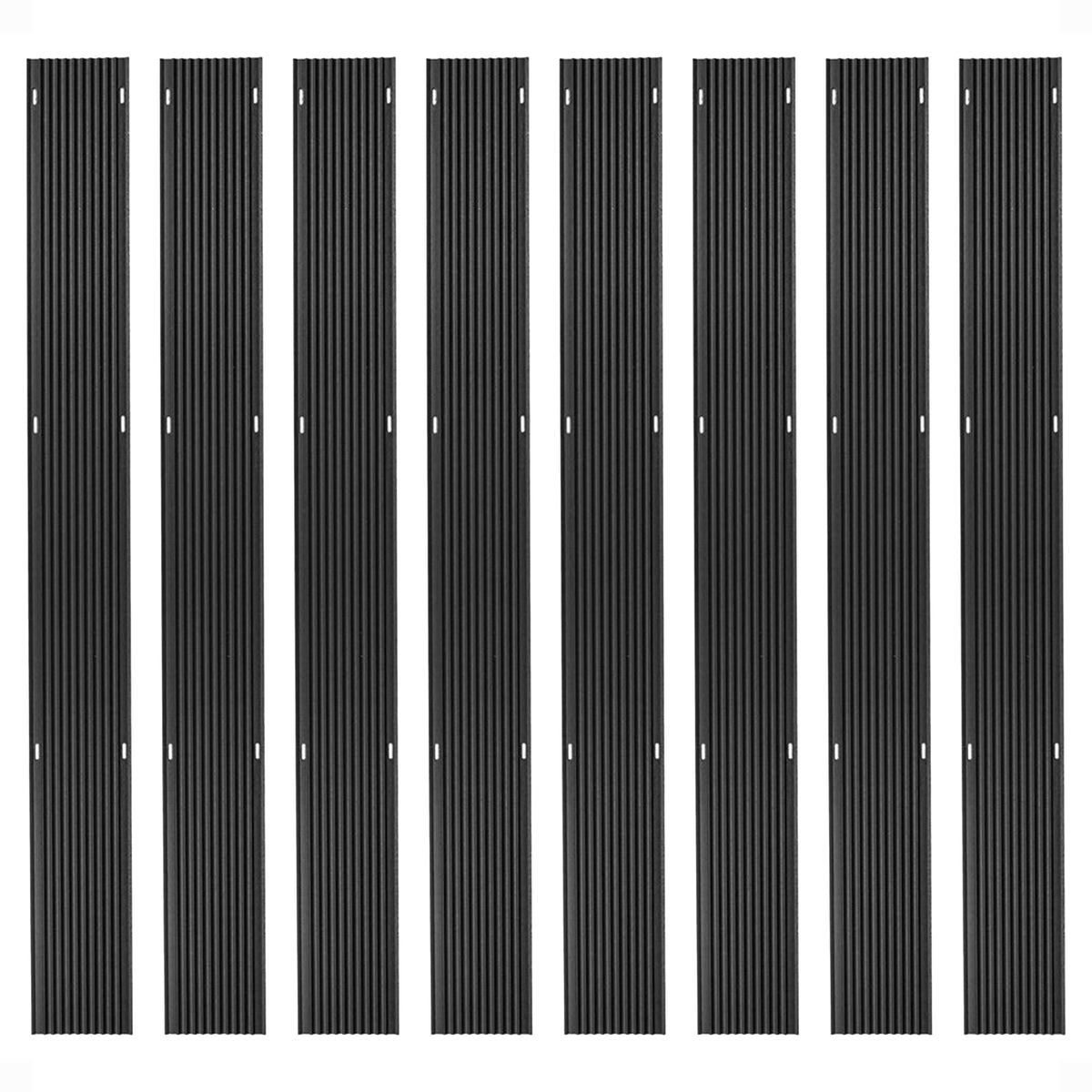 Black Ice 8pk 5ft Snowmobile Trailer Ski Guides for Friction-Free (Open Box) - VMInnovations