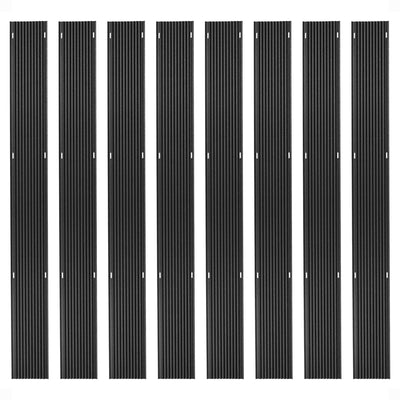 Black Ice 8pk 5ft Snowmobile Trailer Ski Guides for Friction-Free (Open Box)