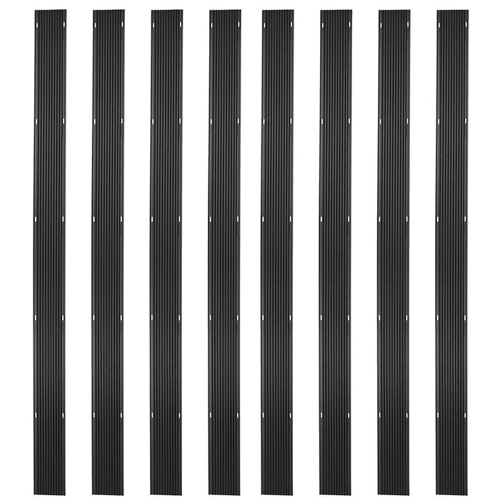 Black Ice 8 Pack 7' 10" Snowmobile Trailer Ski Guides for Friction-Free Loading