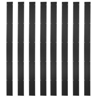 Black Ice 8pk 7' 10" Snowmobile Ski Guides for Friction-Free Loading (Open Box) - VMInnovations