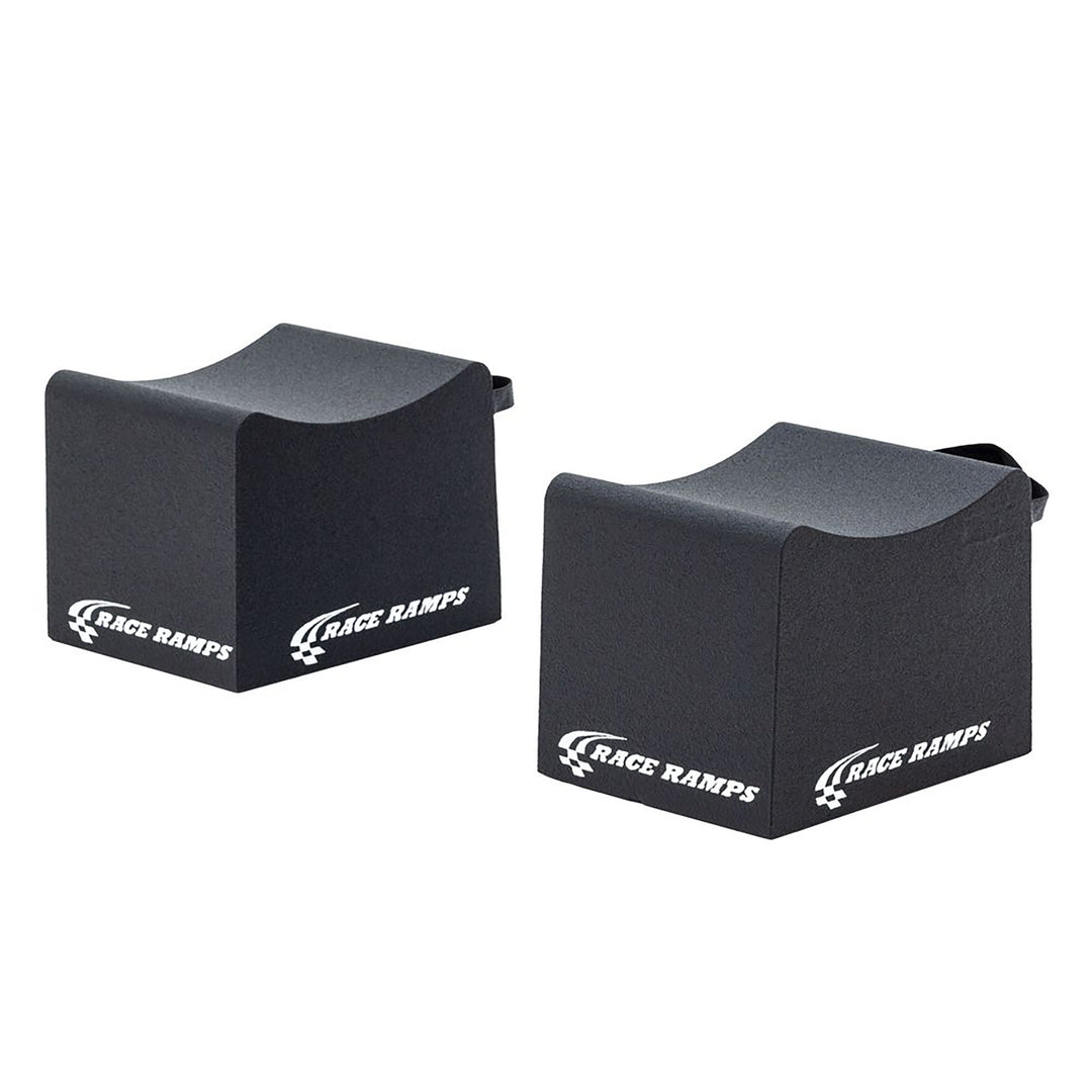 Race Ramps 10 Inch Wheel Cribs for Car Maintenance and Display, Black (Open Box)