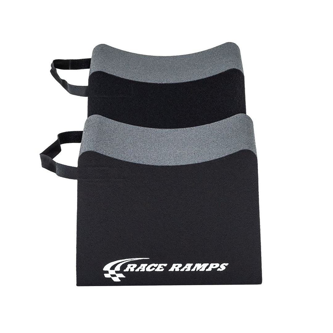 Race Ramps 10 Inch Wheel Cribs for Car Maintenance and Display, Black (Open Box)