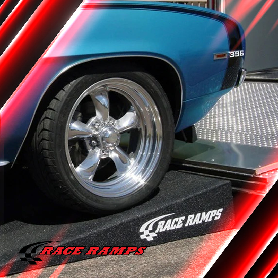 Race Ramps 4" Trailer Ramp Scratch Proof Lightweight Solid Core Design, RR-TR-4