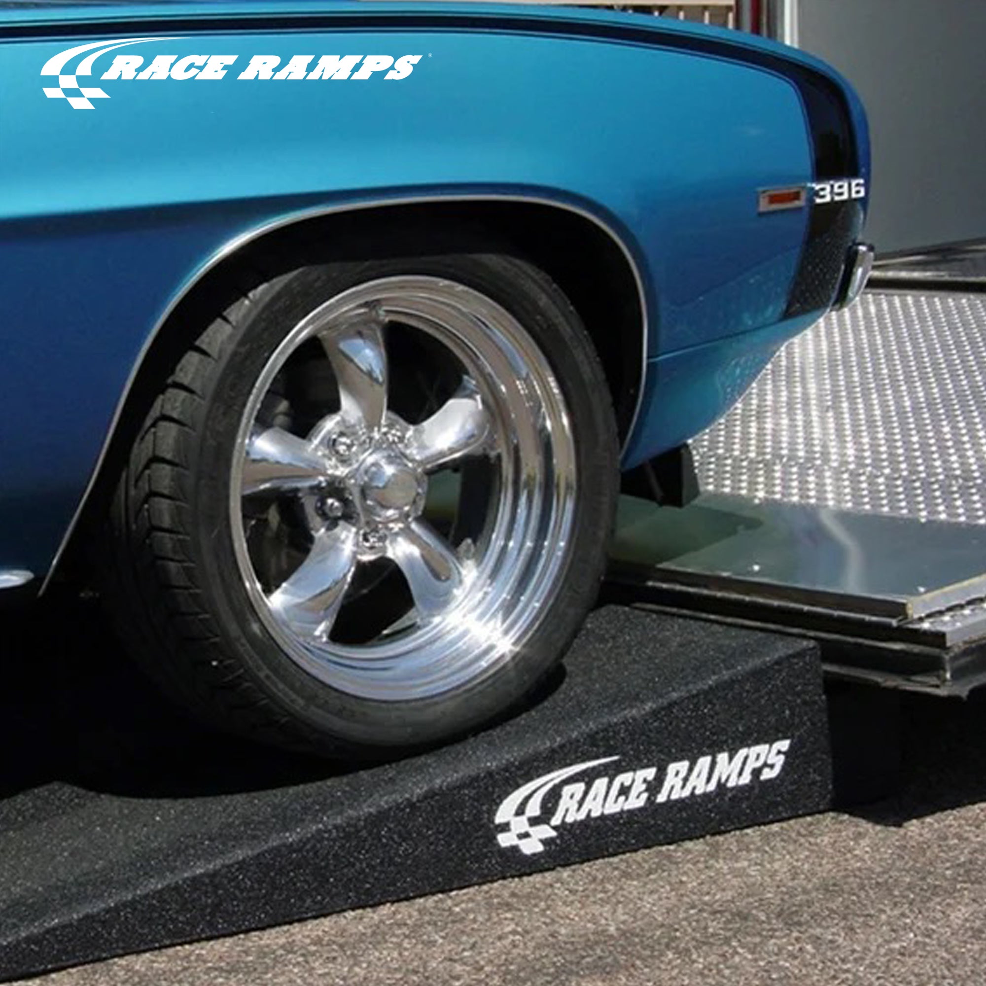 Race Ramps 4" Trailer Ramp Scratch Proof Lightweight Solid Core Design(Open Box) - VMInnovations
