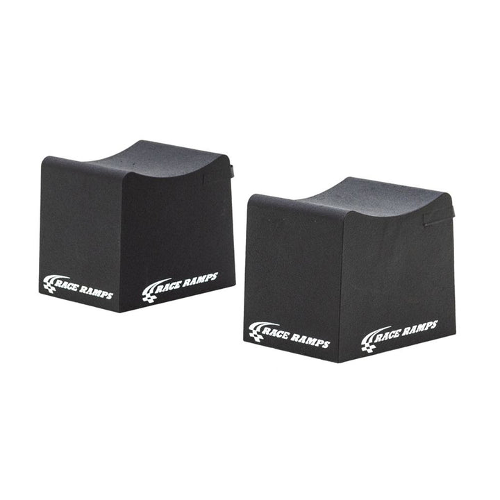 Race Ramps 12 Inch Wheel Cribs for Car Maintenance and Display, RR-WC-12, Black