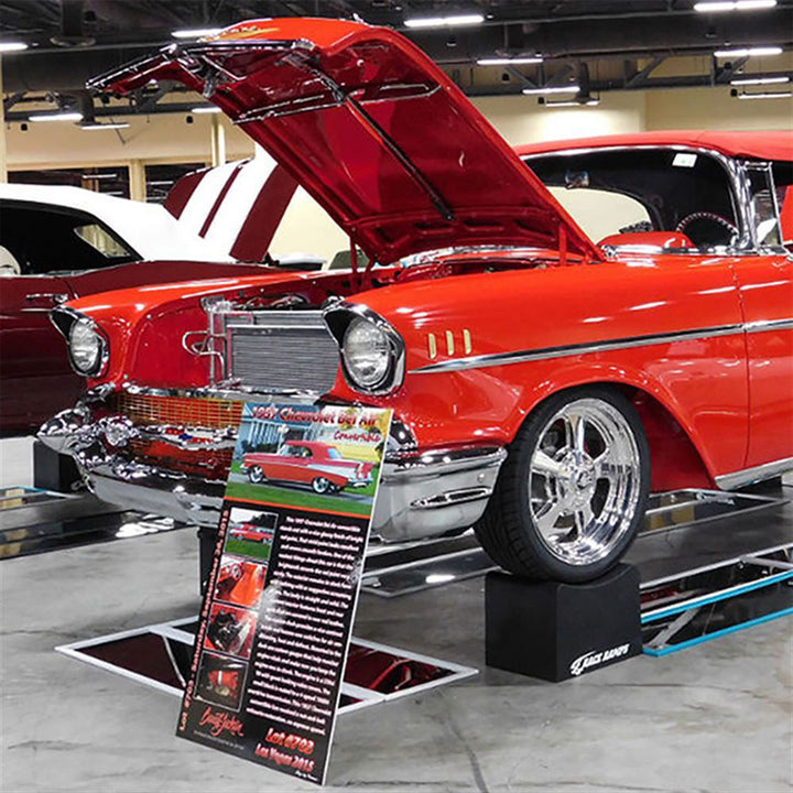 Race Ramps 12" Wheel Cribs for Car Maintenance & Display, RR-WC-12 (Open Box) - VMInnovations