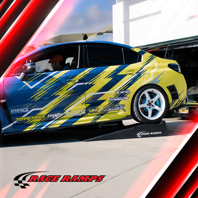 Race Ramps 2-Piece 67" XT Car Ramp, Tire Lift for Low Profile Vehicles, Set of 2