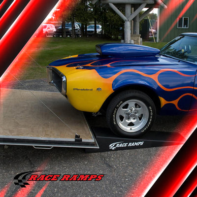 Race Ramps 6" Trailer Ramp Scratch Proof Lightweight Solid Core Design(Open Box) - VMInnovations