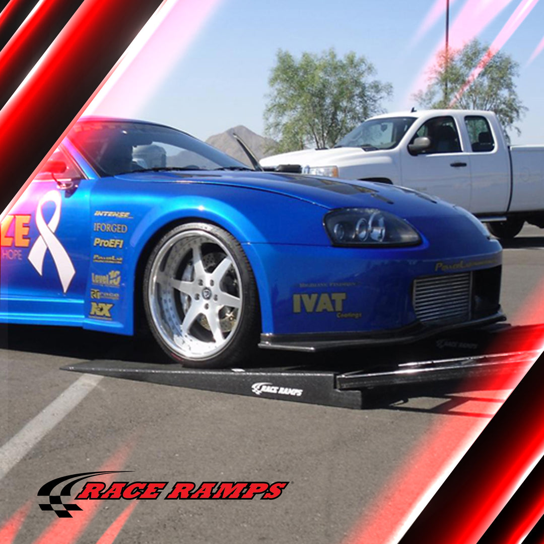 Race Ramps 4" Trailer Ramp Scratch Proof Lightweight Solid Core Design(Open Box)