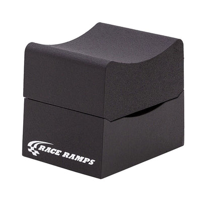 Race Ramps 12" Adjustable Wheel Cribs Car Maintenance Display, Black (Open Box) - VMInnovations