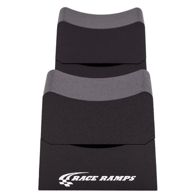 Race Ramps 12" Adjustable Wheel Cribs Car Maintenance Display, Black (Open Box) - VMInnovations