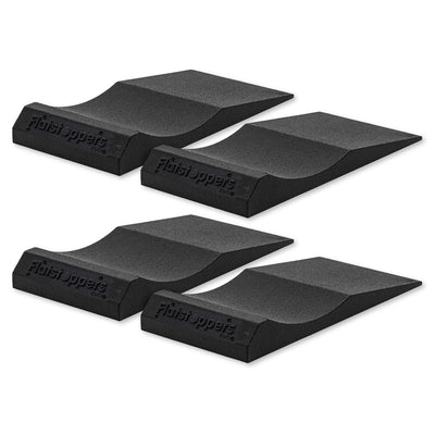 Race Ramps FlatStoppers, Tire Saver Ramps for Car Storage, 14" Wide, Set of 4