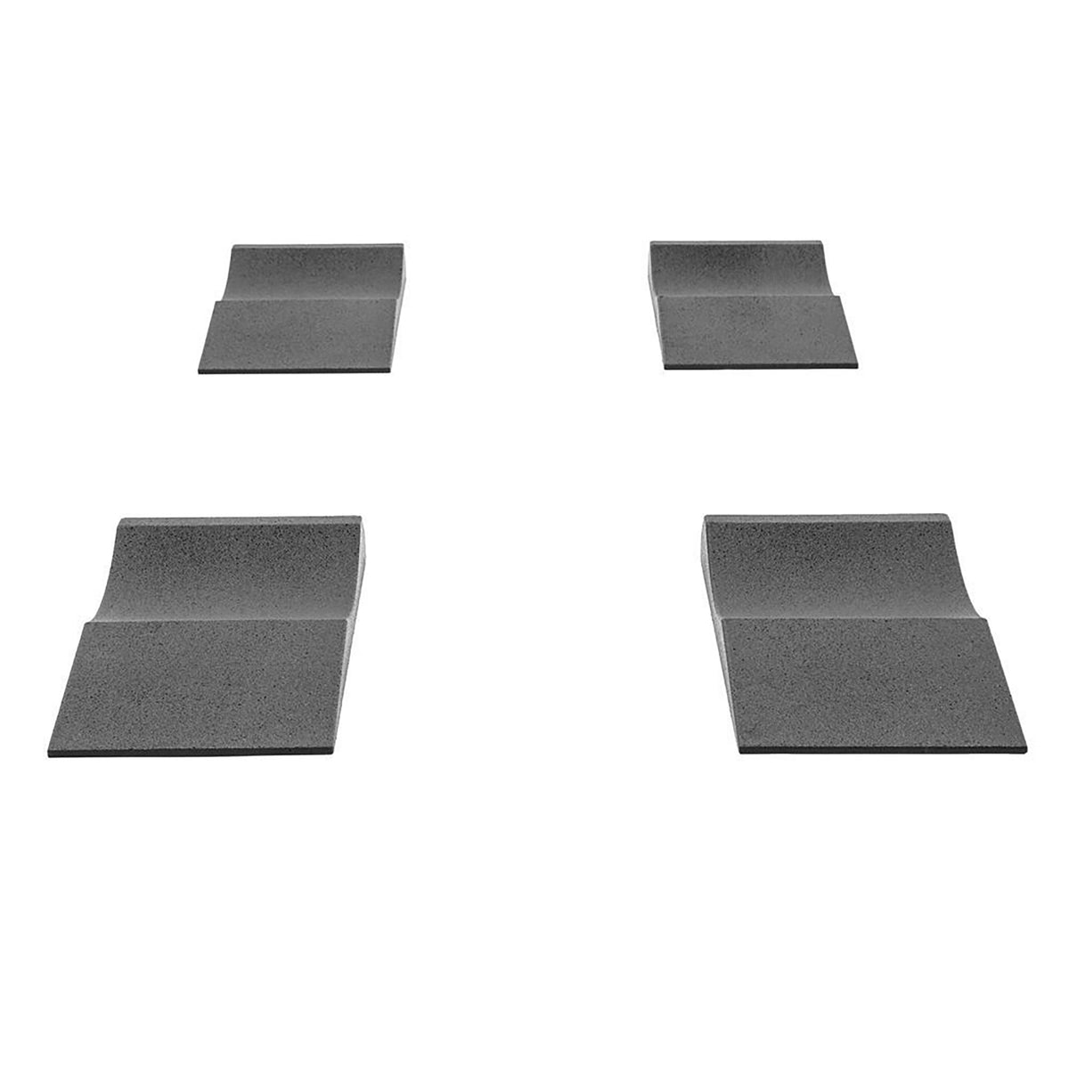 Race Ramps FlatStoppers, Tire Saver Ramps for Car Storage, 14" Wide, Set of 4