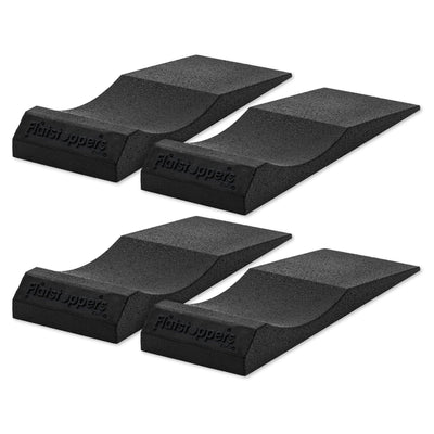 Race Ramps FlatStoppers, Tire Saver Ramps for Car Storage, 10" Wide, Set of 4 - VMInnovations