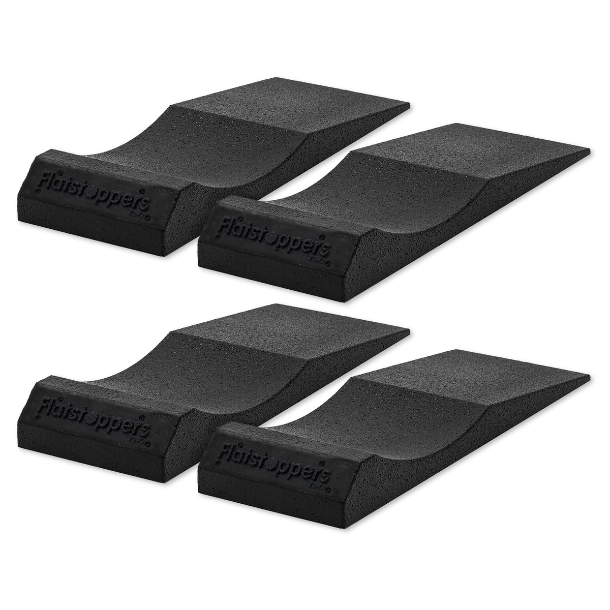 Race Ramps FlatStoppers, Tire Saver Ramps for Car Storage, 10" Wide, 4(Open Box)