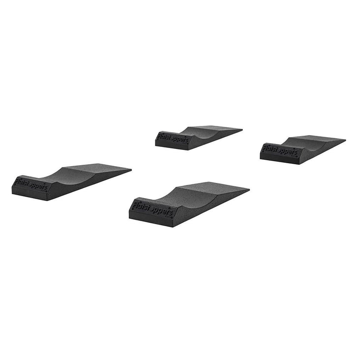 Race Ramps FlatStoppers, Tire Saver Ramps for Car Storage, 10" Wide, Set of 4