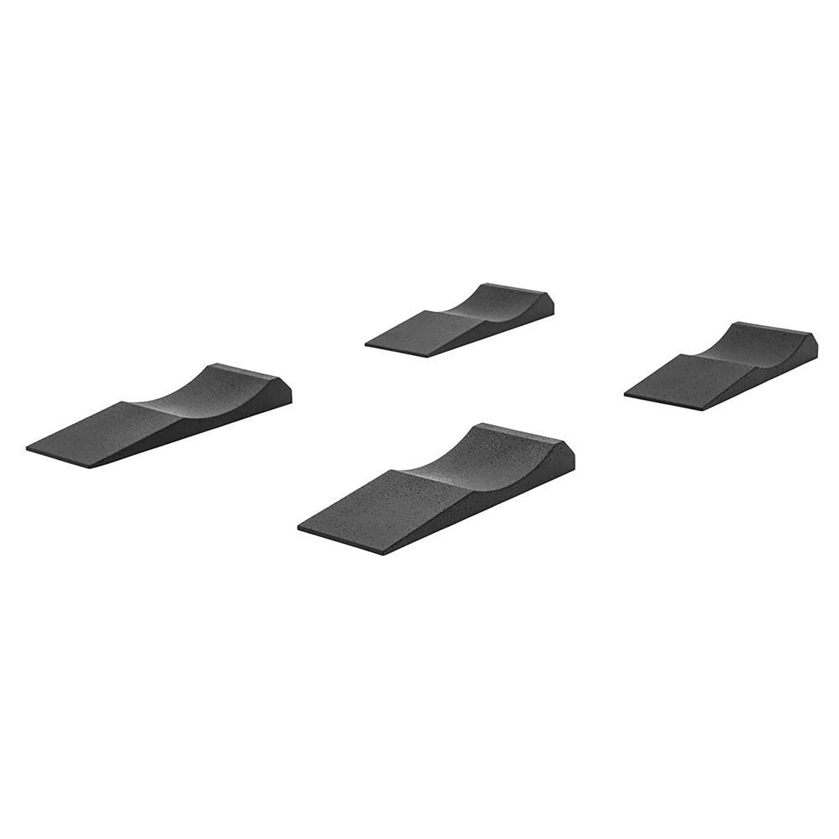Race Ramps FlatStoppers, Tire Saver Ramps for Car Storage, 10" Wide, 4(Open Box) - VMInnovations