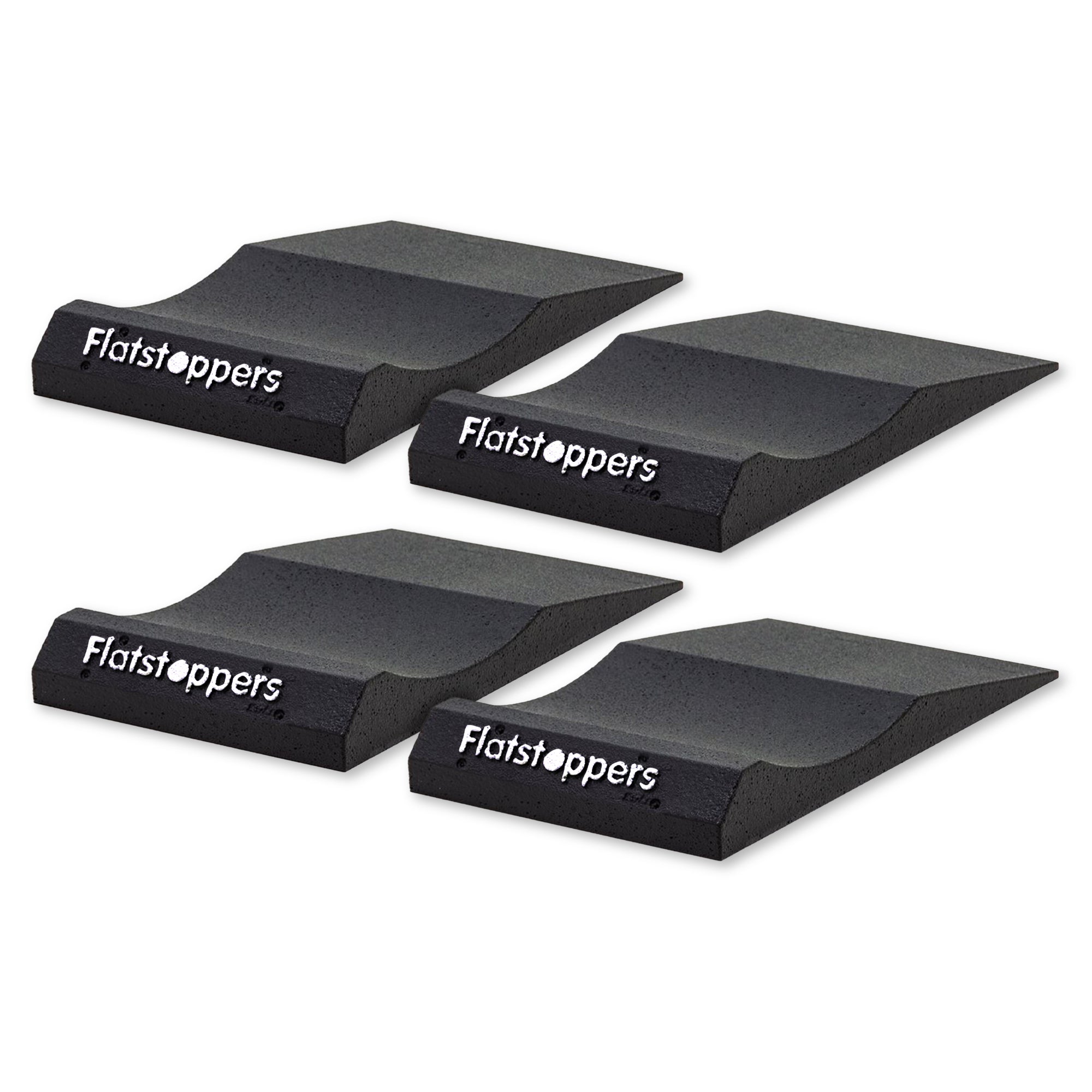Race Ramps FlatStoppers, Tire Car Ramps for Storage, 16" Wide, 4pc (Open Box)