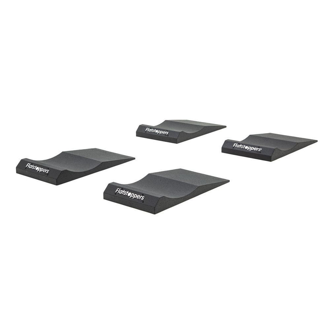 Race Ramps Supercar FlatStoppers, Tire Car Ramps for Storage, 16" Wide, Set of 4