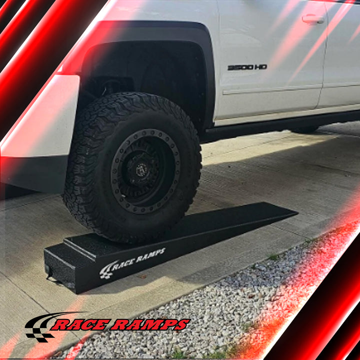 Race Ramps 7" Tilt Trailer Ramp Scratch Proof Lightweight Solid Core, RR-TR-7-TT