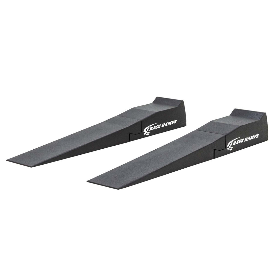 Race Ramps Lightweight Car Service Ramps for 10" Lift, Anti-Slip, RR-72-2, Black
