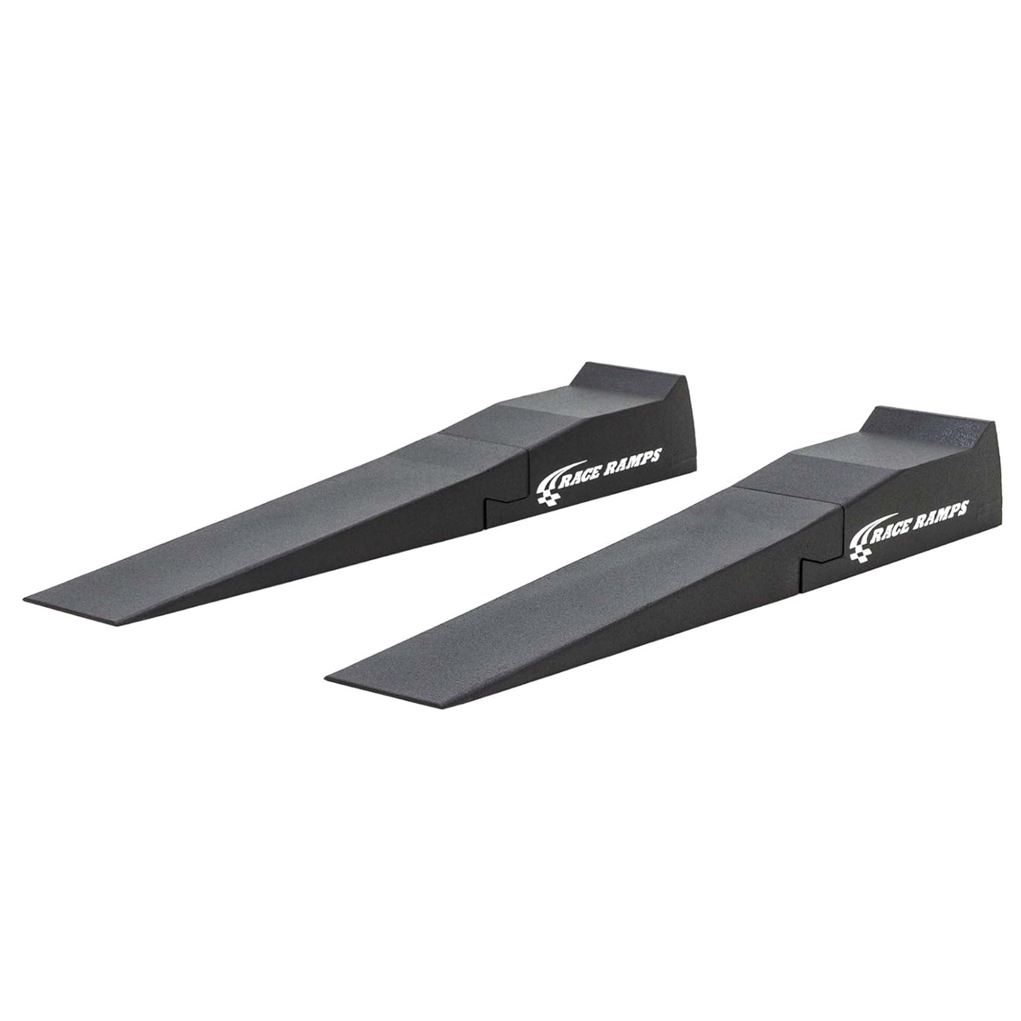 Race Ramps Lightweight Car Service Ramps for 10" Lift, Anti-Slip, RR-72-2, Black - VMInnovations