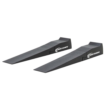 Race Ramps Lightweight Car Service Ramps for 10" Lift, Anti-Slip, RR-72-2, Black - VMInnovations