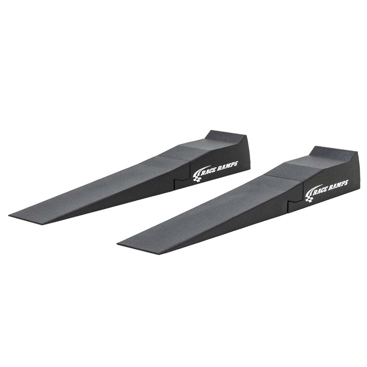 Race Ramps Lightweight Car Service Ramps for 10" Lift, Anti-Slip, RR-72-2, Black