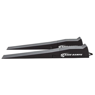 Race Ramps Lightweight Car Service Ramps for 10" Lift, Anti-Slip, RR-72-2, Black - VMInnovations