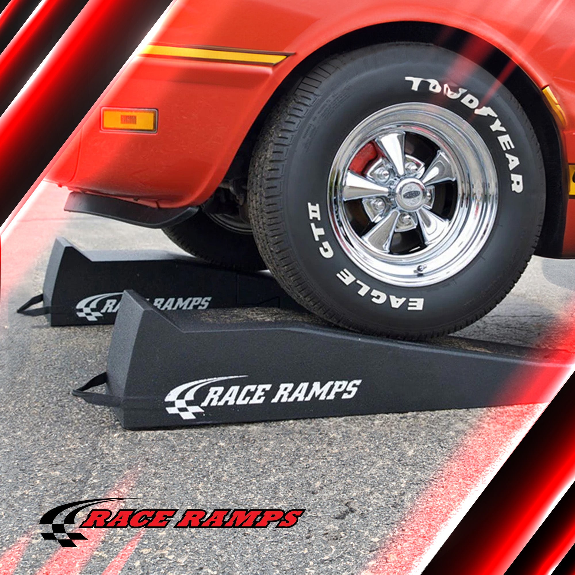 Race Ramps 67" XT Car Ramp, Tire Lift for Low Profile Vehicles, 2pc (Open Box) - VMInnovations