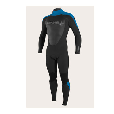 O'Neill Epic 4/3 MM Thick Back Zip Full Wetsuit, Size Large, Black/Blue(OpenBox)