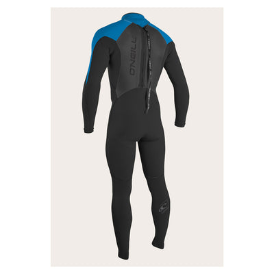 O'Neill Epic 4/3 MM Thick Back Zip Full Wetsuit, Size Large, Black/Blue(OpenBox)