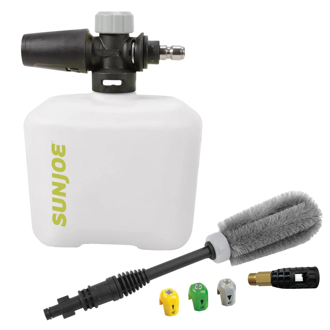 Sun Joe 14.9A Electric Pressure Washer w/Wheels & 7Pc Accessory Kit, SPX3000-QW2