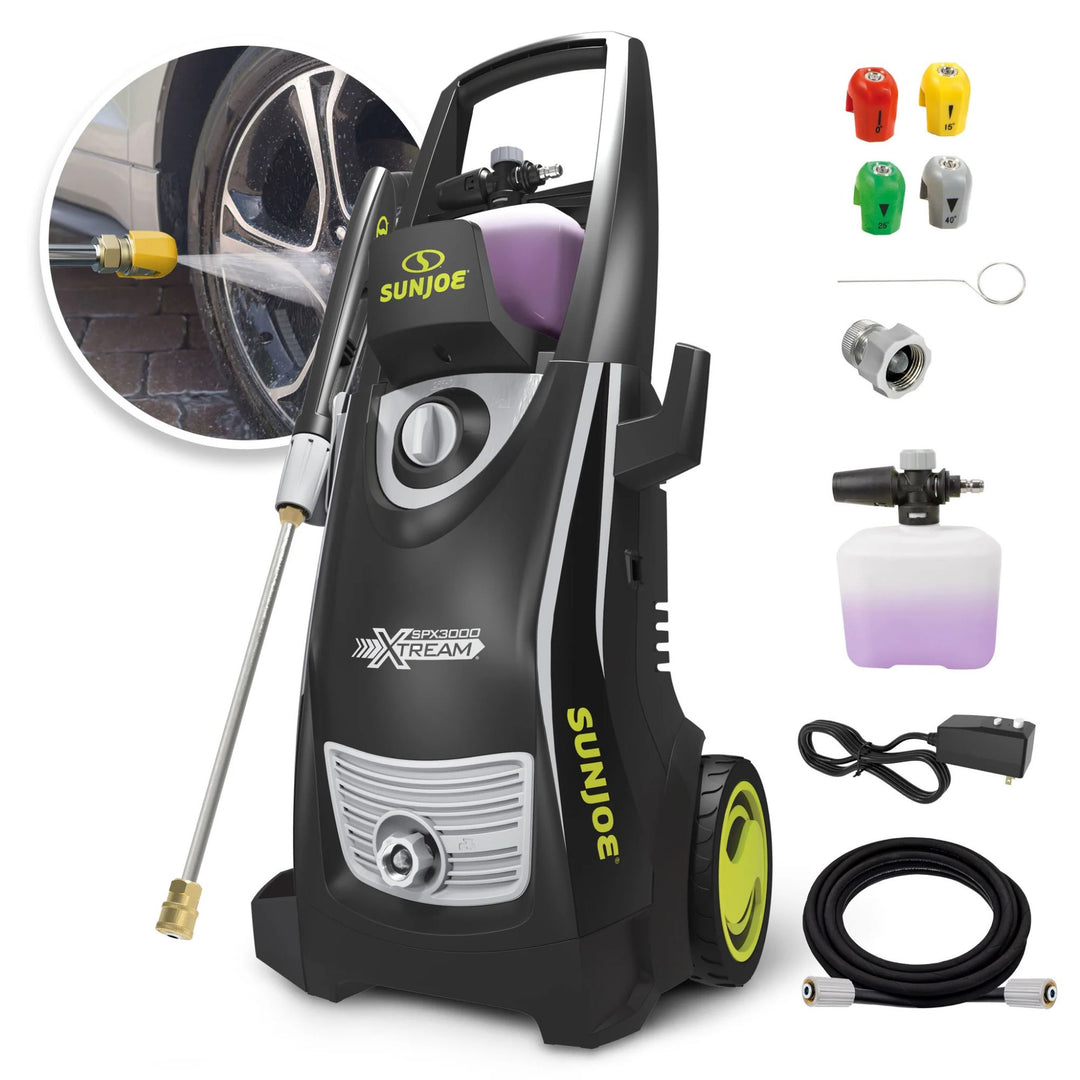 Sun Joe XTREAM Clean Electric Pressure Washer w/Wand, SPX3000-XT, PWMA Certified