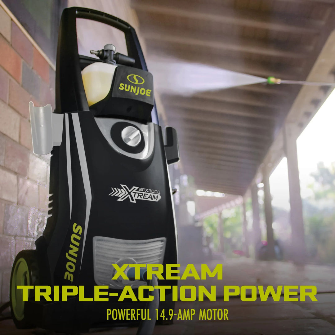 Sun Joe XTREAM Clean Electric Pressure Washer w/Wand, SPX3000-XT, PWMA Certified