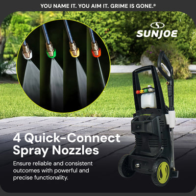 Sun Joe 14.9 Amp XTREAM Clean Electric Pressure Washer with 34" Wand (Open Box) - VMInnovations