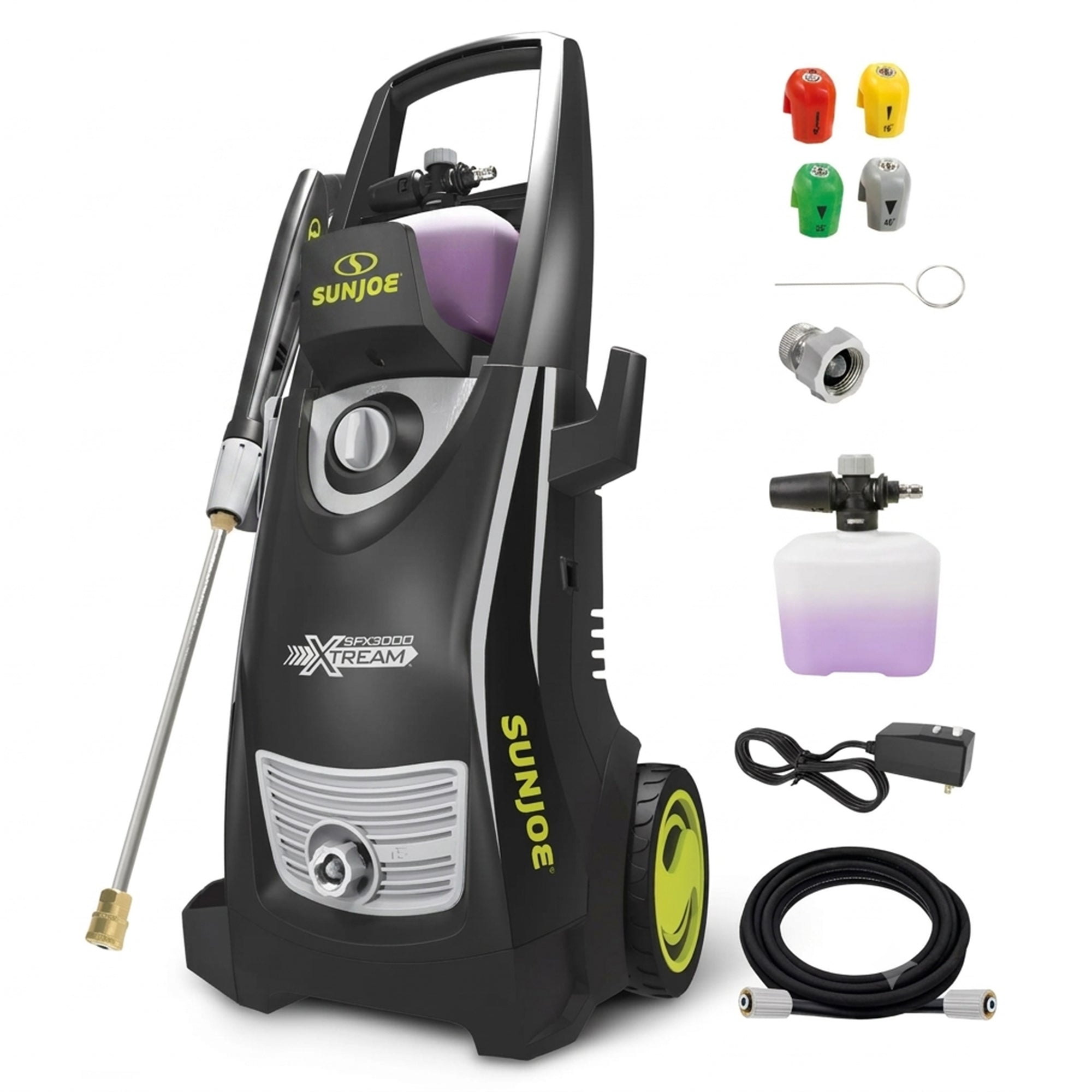 Sun Joe XTREAM Clean Electric Pressure Washer w/Wand, SPX3000-XT, PWMA Certified